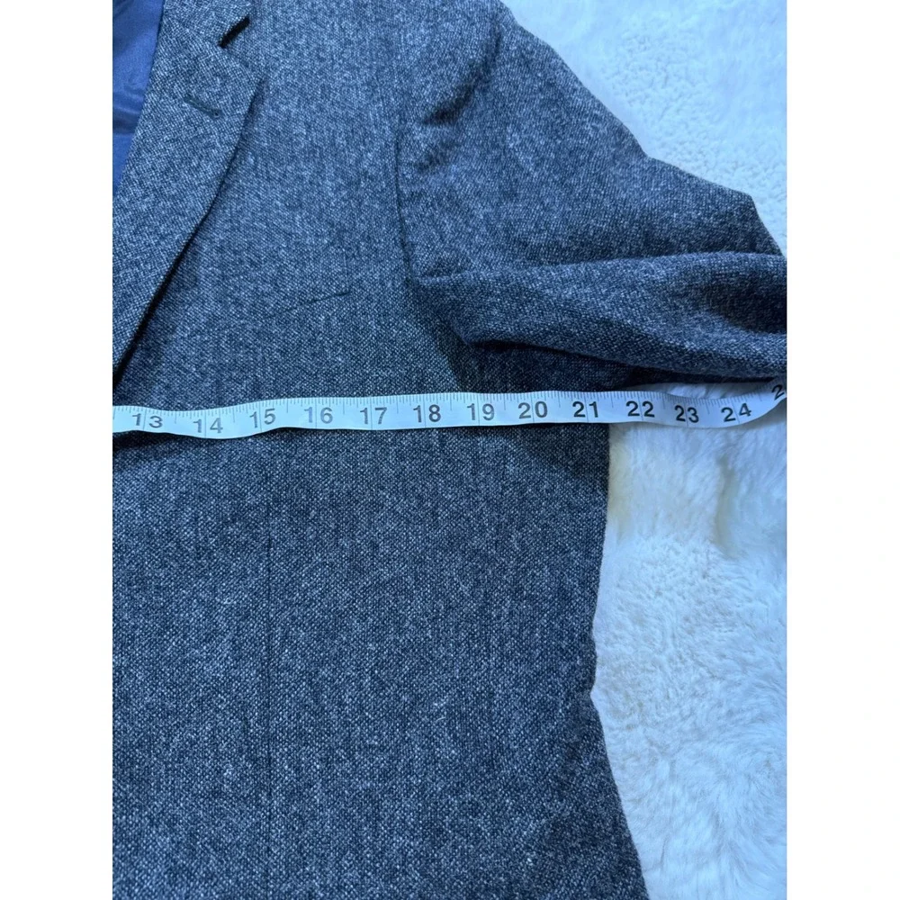 J.Crew Ludlow Suit 40R 31x34 Grey Moon British Herringbone Wool Yorkshire Tweed